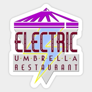 Electric Umbrella Sticker